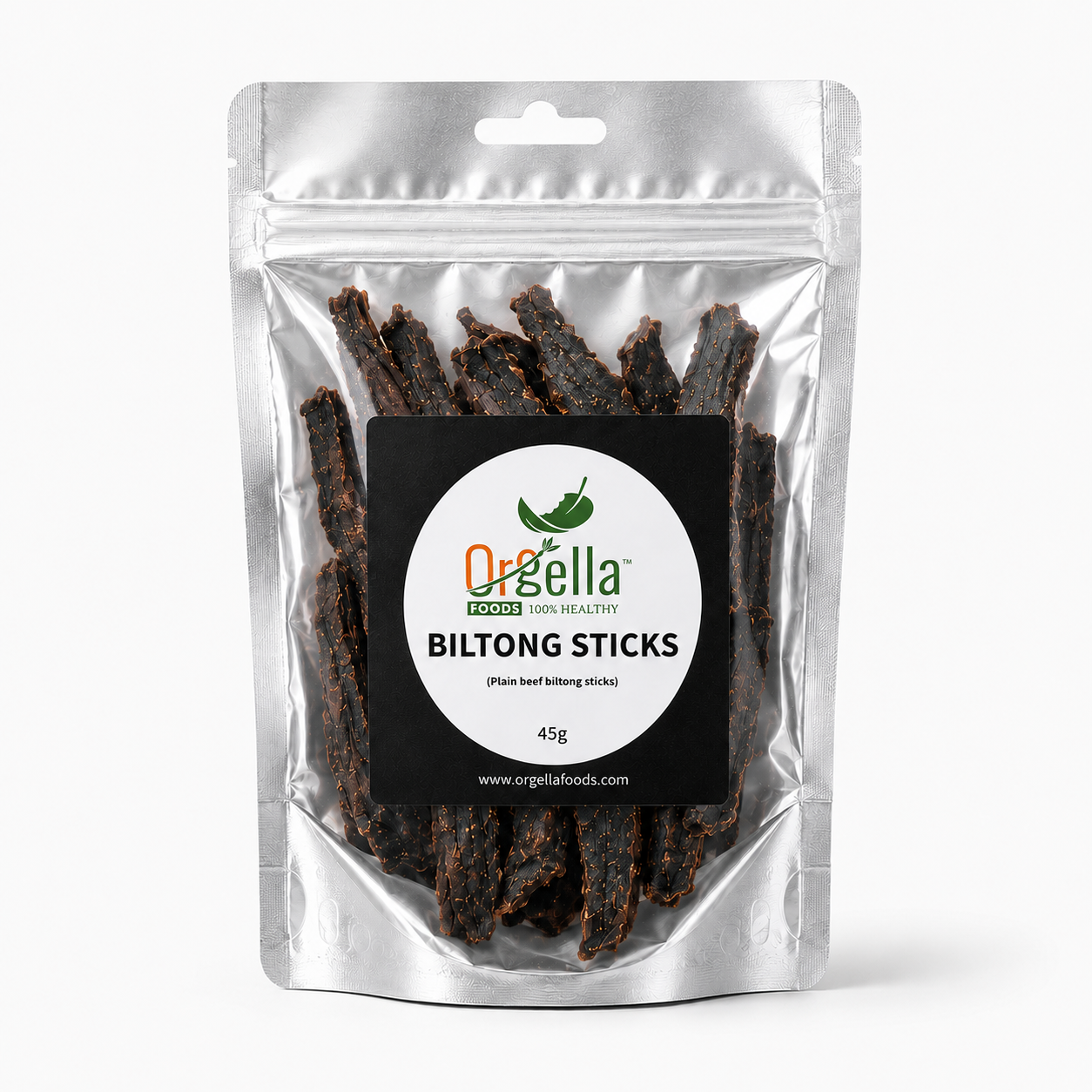Beef Plain Biltong Sticks